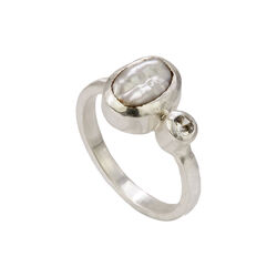 Neptune's Eye Ring, silver, Stone Copenhagen