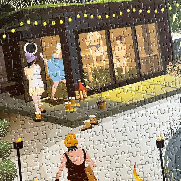 Sauna by the Lake 1000 pieces Sauna by the Lake 1000 pieces, ViSSEVASSE