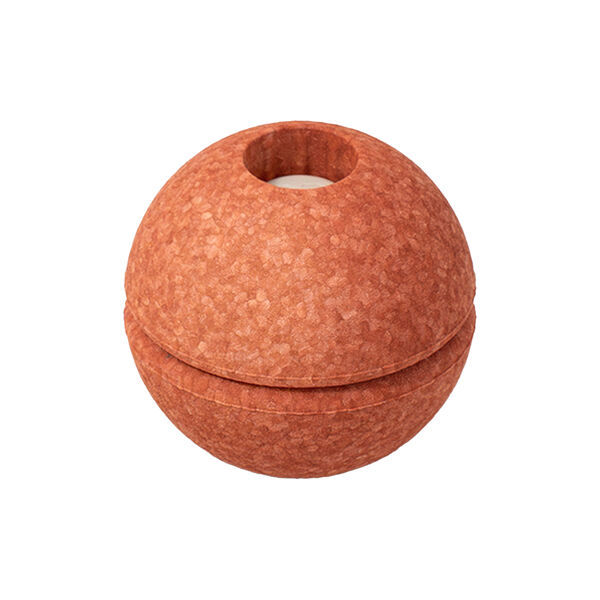3 x Foam Balls, burnt orange/dusty green, MODU