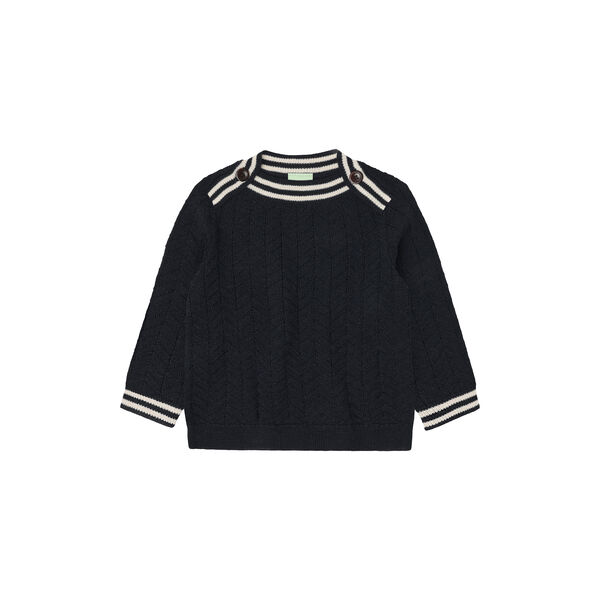 Baby ZigZag Blouse, dark navy, FUB