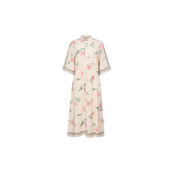 MMBunno Big Orchid Dress, ecru, MOS MOSH