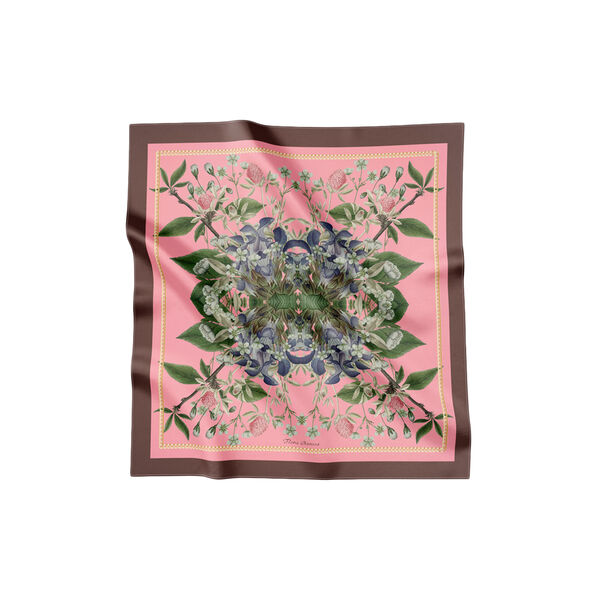 Pink Flower scarf, Flora Danica Denmark