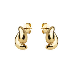 Tova Studs, gold plated, ENAMEL Copenhagen