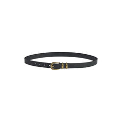 SionaMBG Belt, black w/br. gold, Markberg