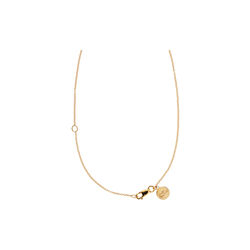Forglemmigej Necklace, gold-plated, Flora Danica Jewellery