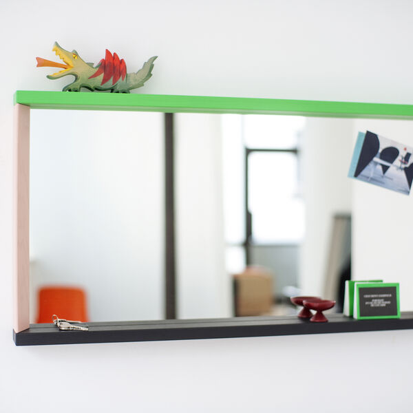 Colour Frame Mirror Small, green/pink, Vitra 