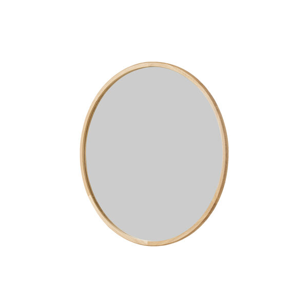 Silhouette Mirror Ø 55 cm, light oiled oak, Fredericia Furniture