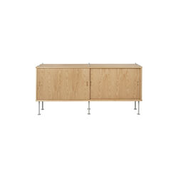 BM0253-5 Cabinet, oiled oak/grey, Carl Hansen & Søn
