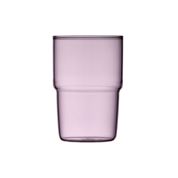 Torino Drinking Glass 2 pcs, pink, Lyngby Glas