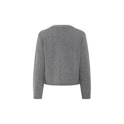 SvevaPW Cardigan, medium grey melange, Part Two