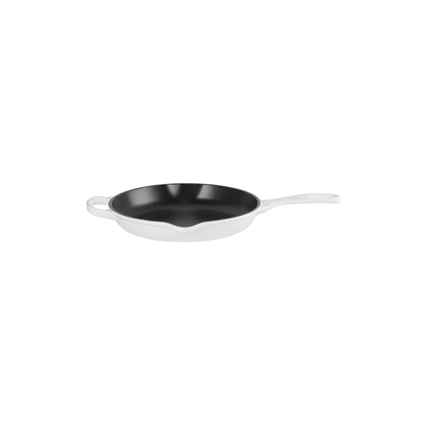 Signature cast iron round skillet &Oslash; 23 cm, white, Le Creuset