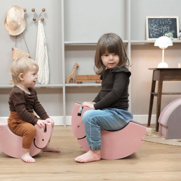 Elephant S, vintage rose, bObles