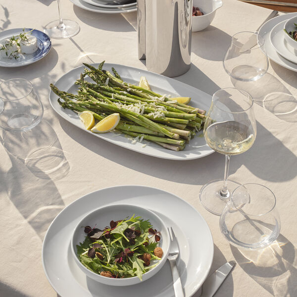 KOPPEL dinner plate 27 cm, white, Georg Jensen