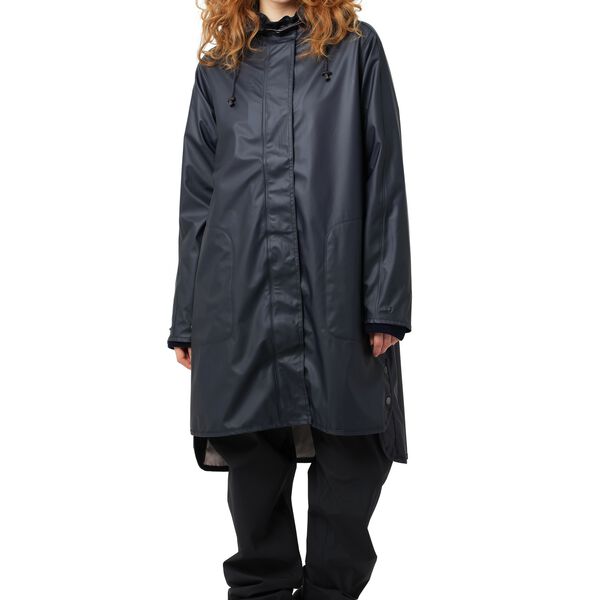 Raincoat, dark indigo, Ilse Jacobsen Hornb&aelig;k