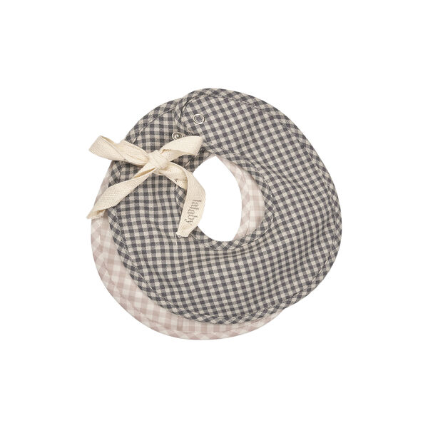 Bibi Bibs 2-Pack, forest check Bibi Bibs 2-Pack, forest check, Lalaby