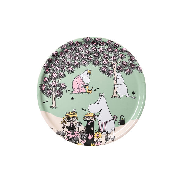 Moomin tray Loving Care, Moomin Arabia