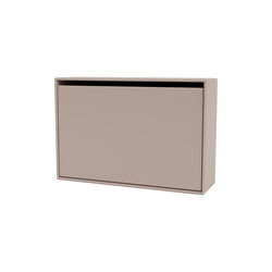 HIDE Shoe Cabinet, 137 mushroom, Montana Furniture