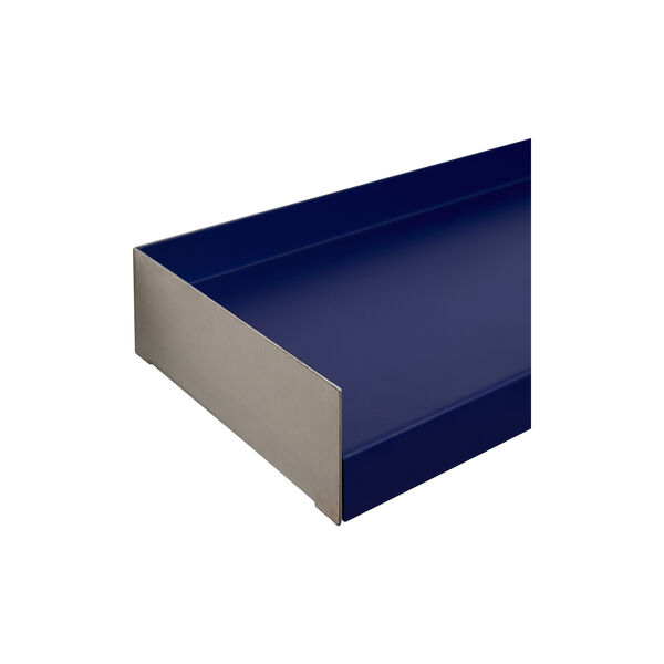 KOMPAKT Shelf | Medium | Aluminium/Blue, oursociety