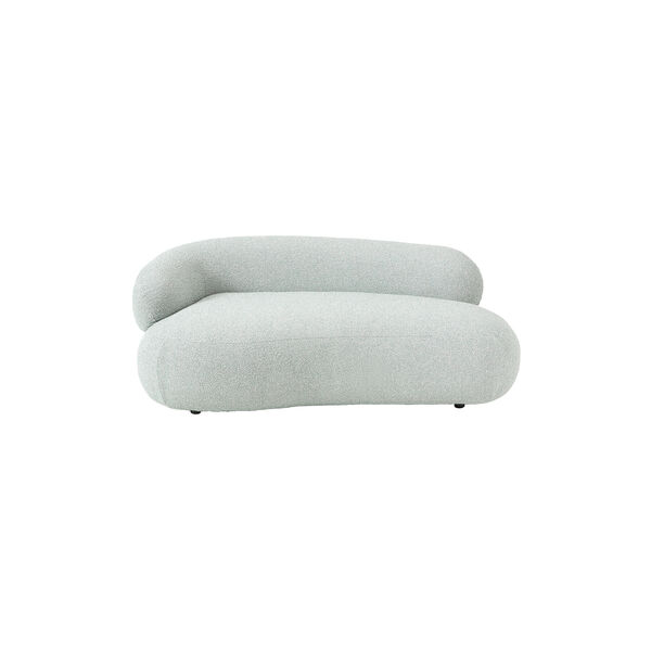 Alba 2 Seater Sofa, boucl&eacute; light blue, Westwing Collection