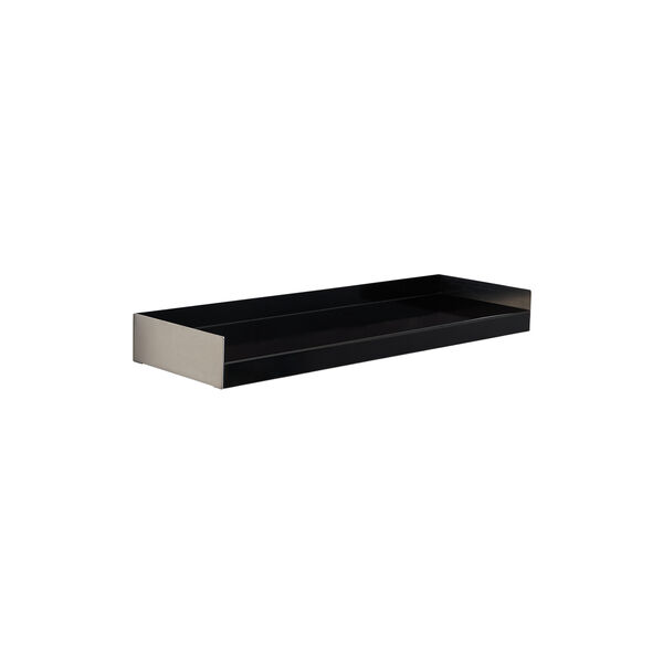 KOMPAKT Shelf | Medium | Aluminium/Black, oursociety