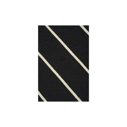 Rug VK-2, black/white, NORDICMODERN