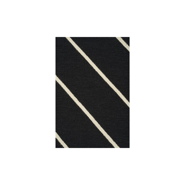 Rug VK-2, black/white, NORDICMODERN