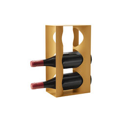 Alfredo Wine Rack, saffron yellow, Georg Jensen