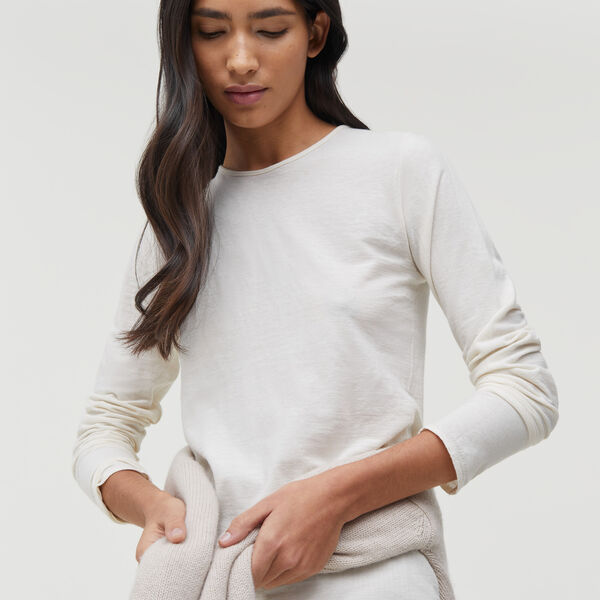 Gentle Long Sleeve, pure ecru Gentle Long Sleeve, pure ecru, Aiayu