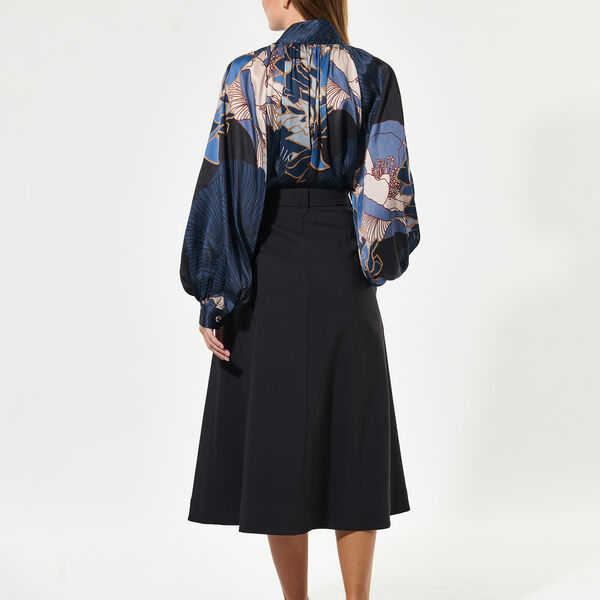 NitaDEA Blouse Long Sleeved, alepidia blue NitaDEA Blouse Long Sleeved, alepidia blue, Dea Kudibal