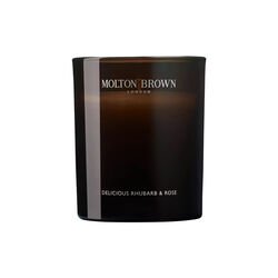 Delicious Rhubarb & Rose Signature Candle, Molton Brown