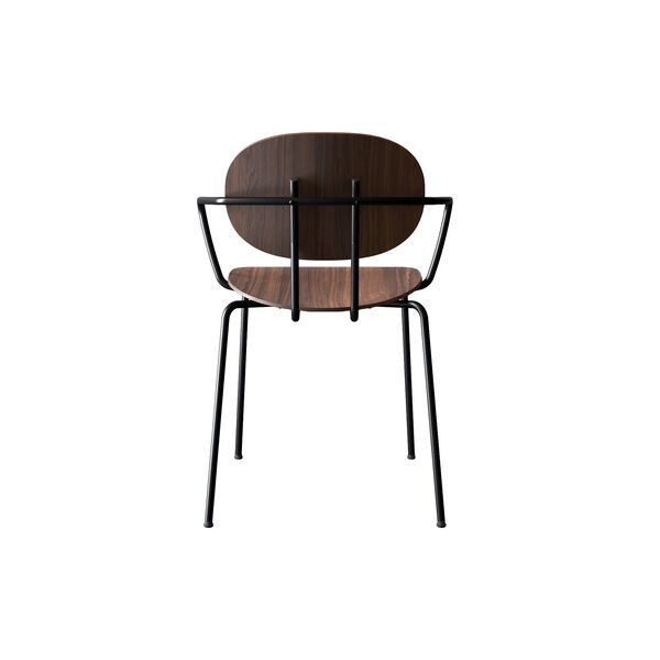 PIET HEIN Chair with Arms, oiled walnut, Sibast Furniture