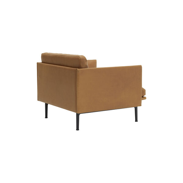Outline Chair, refine leather cognac/black, Muuto