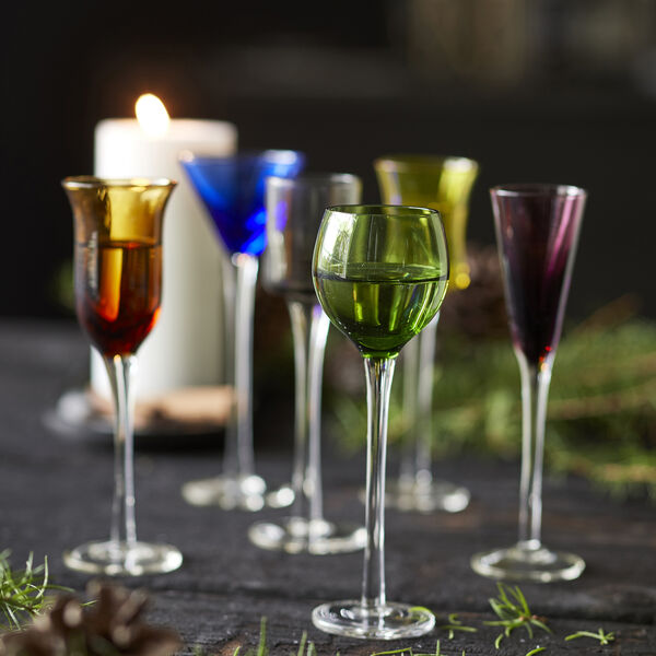 Schnapps Glass 6 pcs, Lyngby Glas