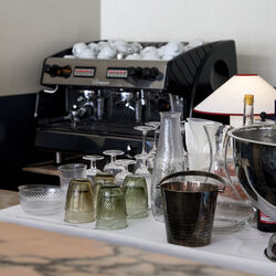 Collect Drinking Glass SC78, amber, &Tradition