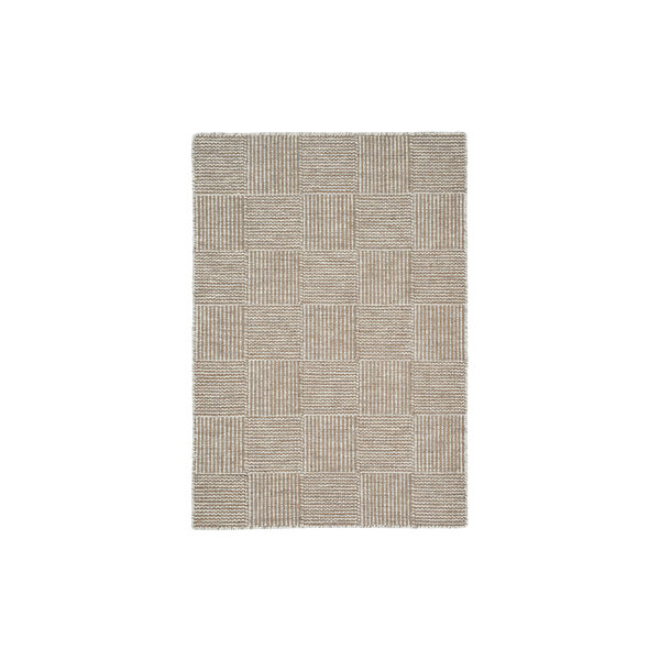 Chess Rug, light grey, Linie Design