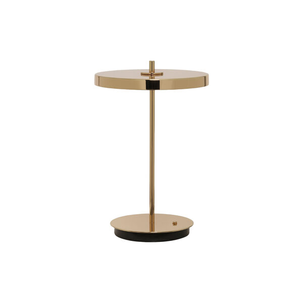 Asteria Move Monochrome Portable Lamp, polished brass, UMAGE
