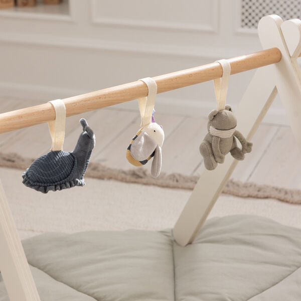 Frog, Bee and Snail activity toy, Sebra