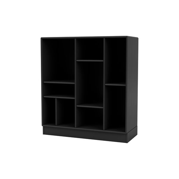 Montana 1613 Shelf with Wheels, 05 black, Montana Furniture