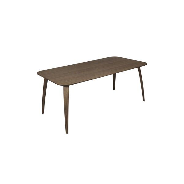 GUBI Rectangular Dining Table, matt lacquered american walnut GUBI Rectangular Dining Table, matt lacquered american walnut, GUBI
