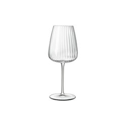 Optica White Wine Glasses Chardonnay 4 pcs, Luigi Bormioli