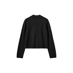 PAMINASW ARGYLE KNIT CARDIGAN, dark grey, Sofie Schnoor