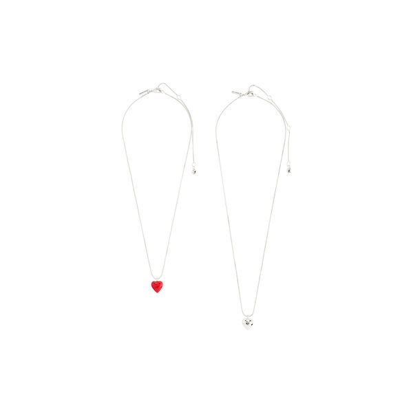 MAEVE Necklace 2 set, silver plated, Pilgrim