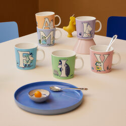 Moomin Mug 40 cl Alphabet A, Moomin Arabia