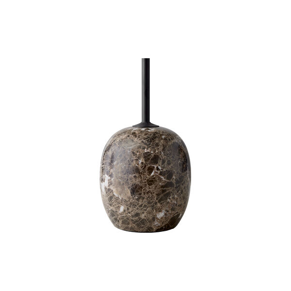 Lato Table LN9 Lounge Table, Emparador marble/walnut Lato Table LN9 Lounge Table, Emparador marble/walnut, &Tradition