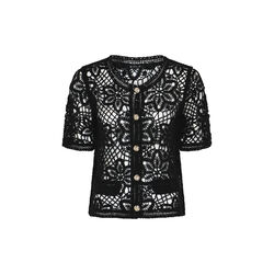 Fancy Crochet, black, Micha