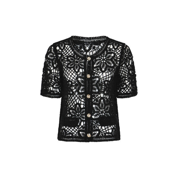 Fancy Crochet, black, Micha