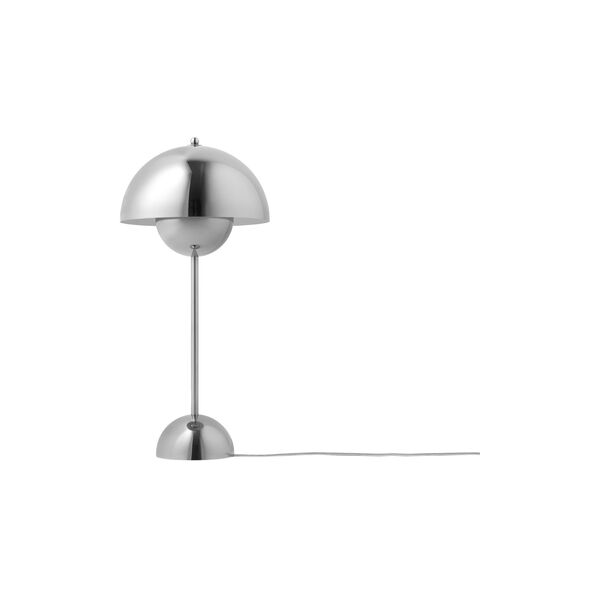 Flowerpot VP3 Table Lamp, chrome-plated, &Tradition