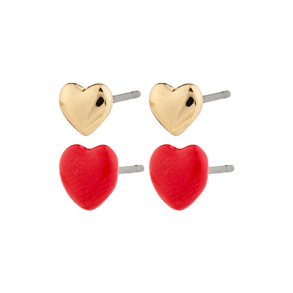 MAEVE Studs 2 set, gold plated, Pilgrim