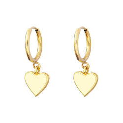 Grigri Hoops, sand white, bangle up