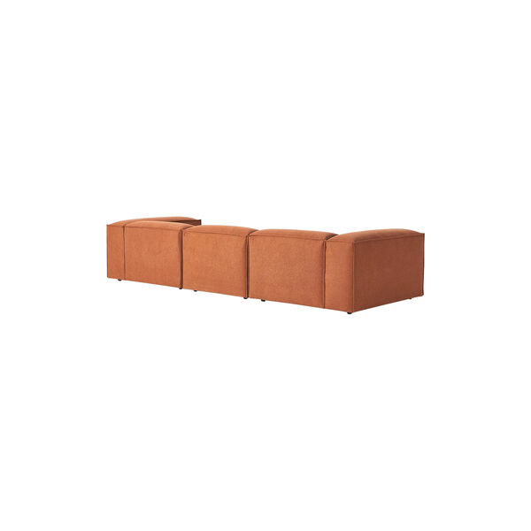 Lennon Modular 4-Seater Sofa, woven terracotta, Westwing Collection